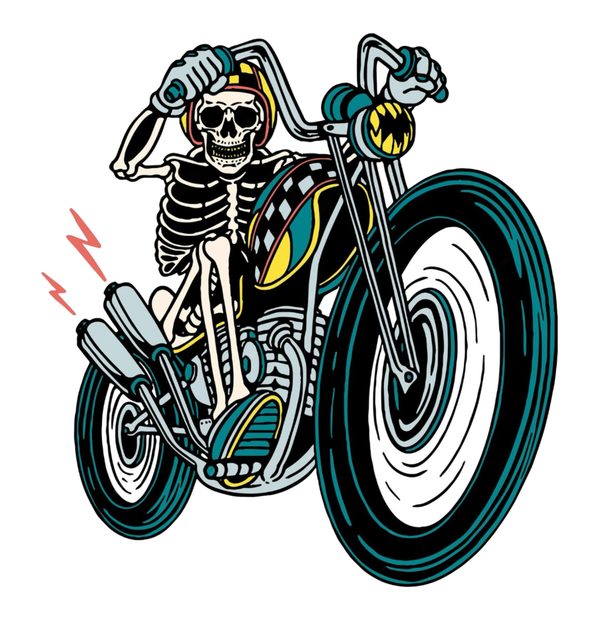 SKL-070 - Skull Sticker