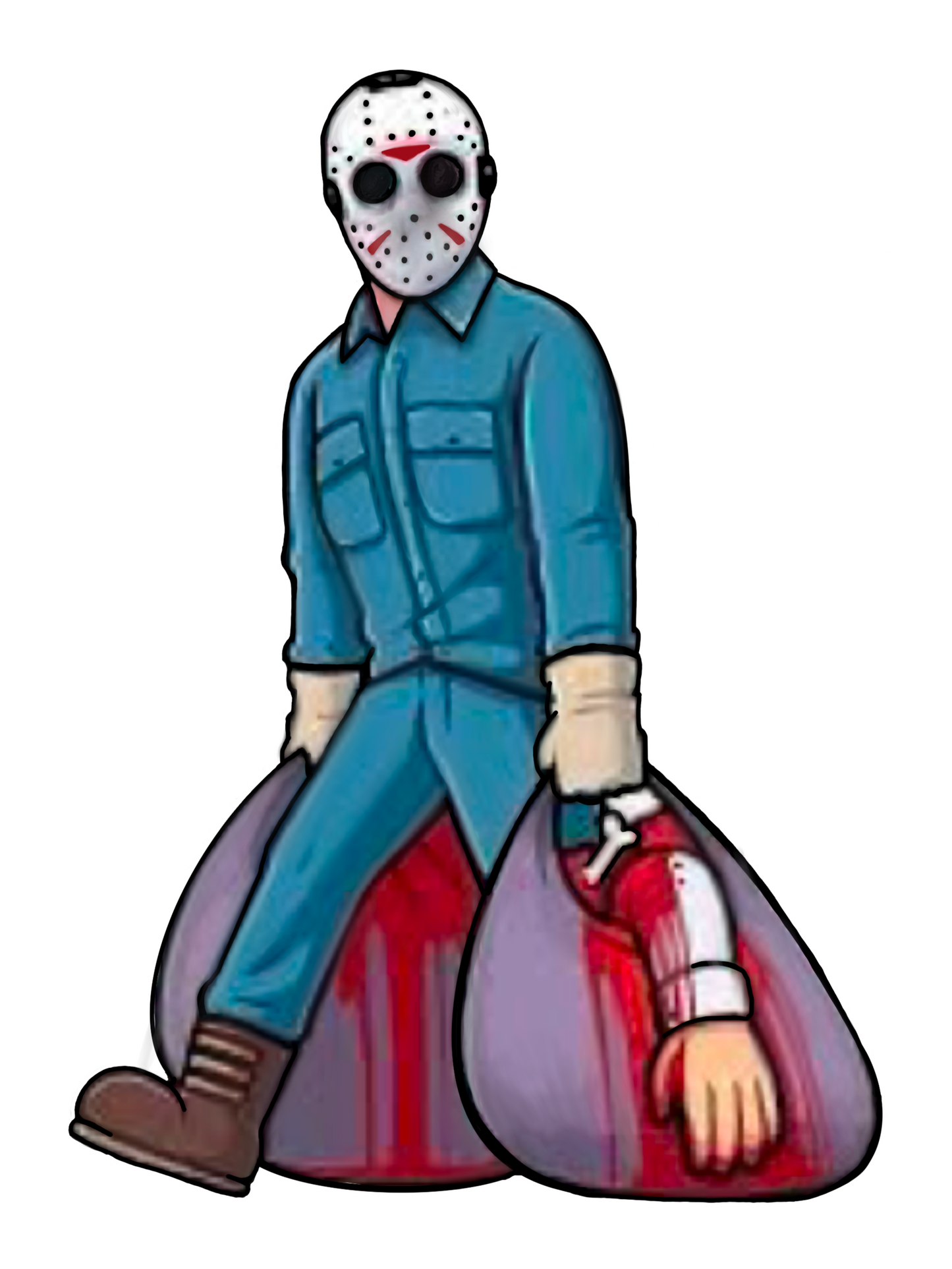 HOR-043 - Horror Sticker