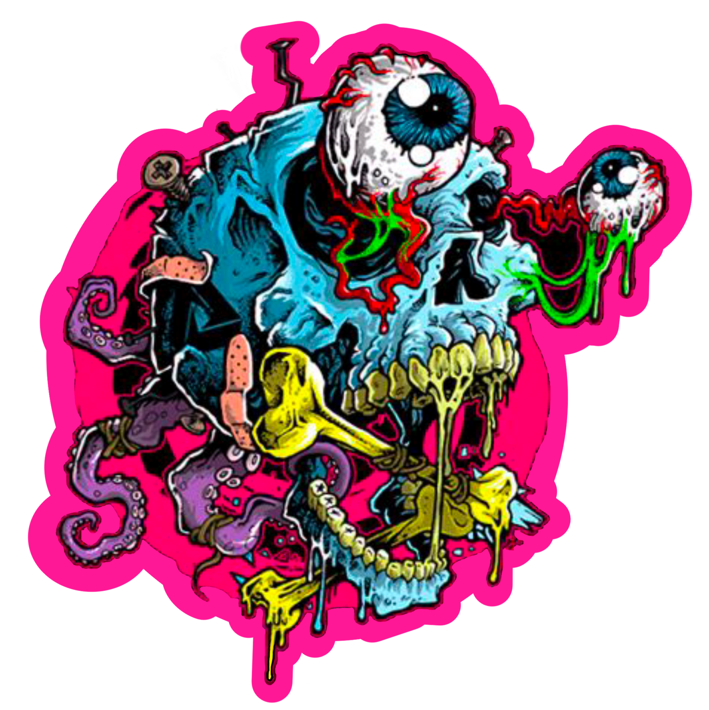 SKL-019 - Skull Sticker