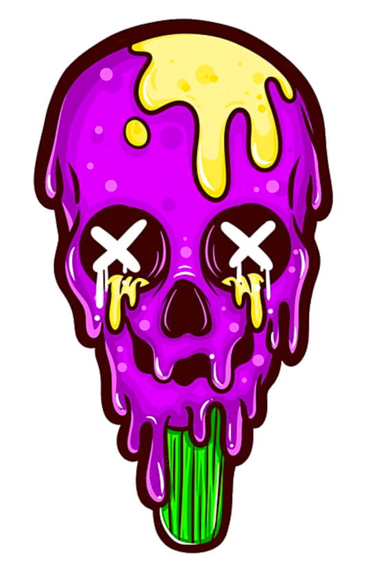 SKL-037 - Skull Sticker