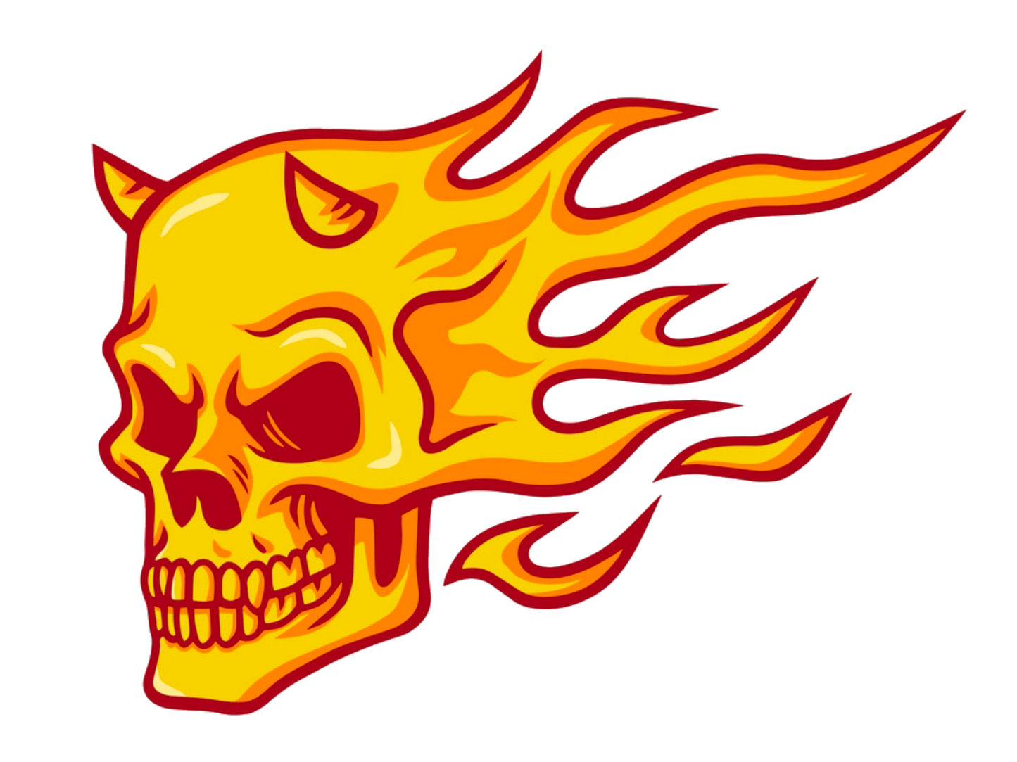 SKL-045 - Skull Sticker