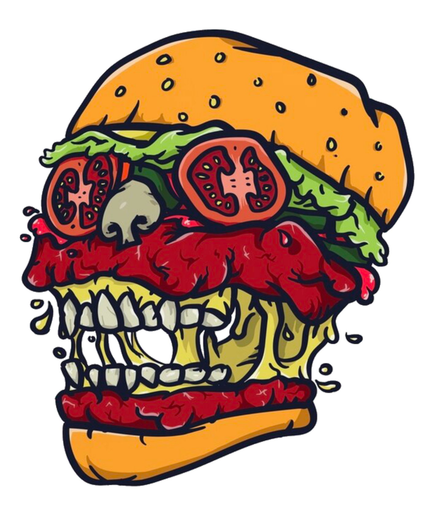 SKL-022 - Skull Sticker