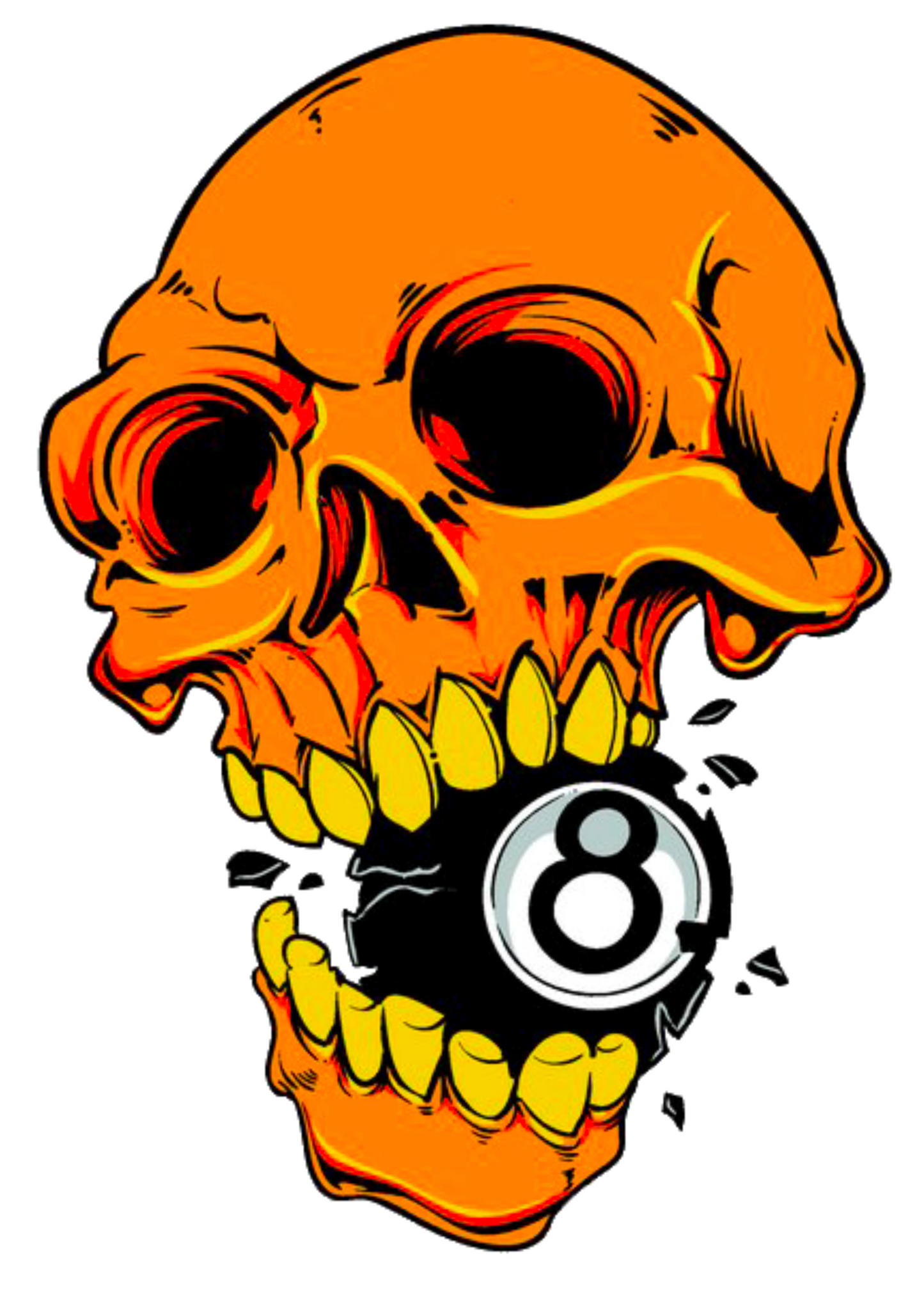 SKL-051 - Skull Sticker