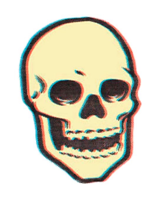 SKL-065 - Skull Sticker