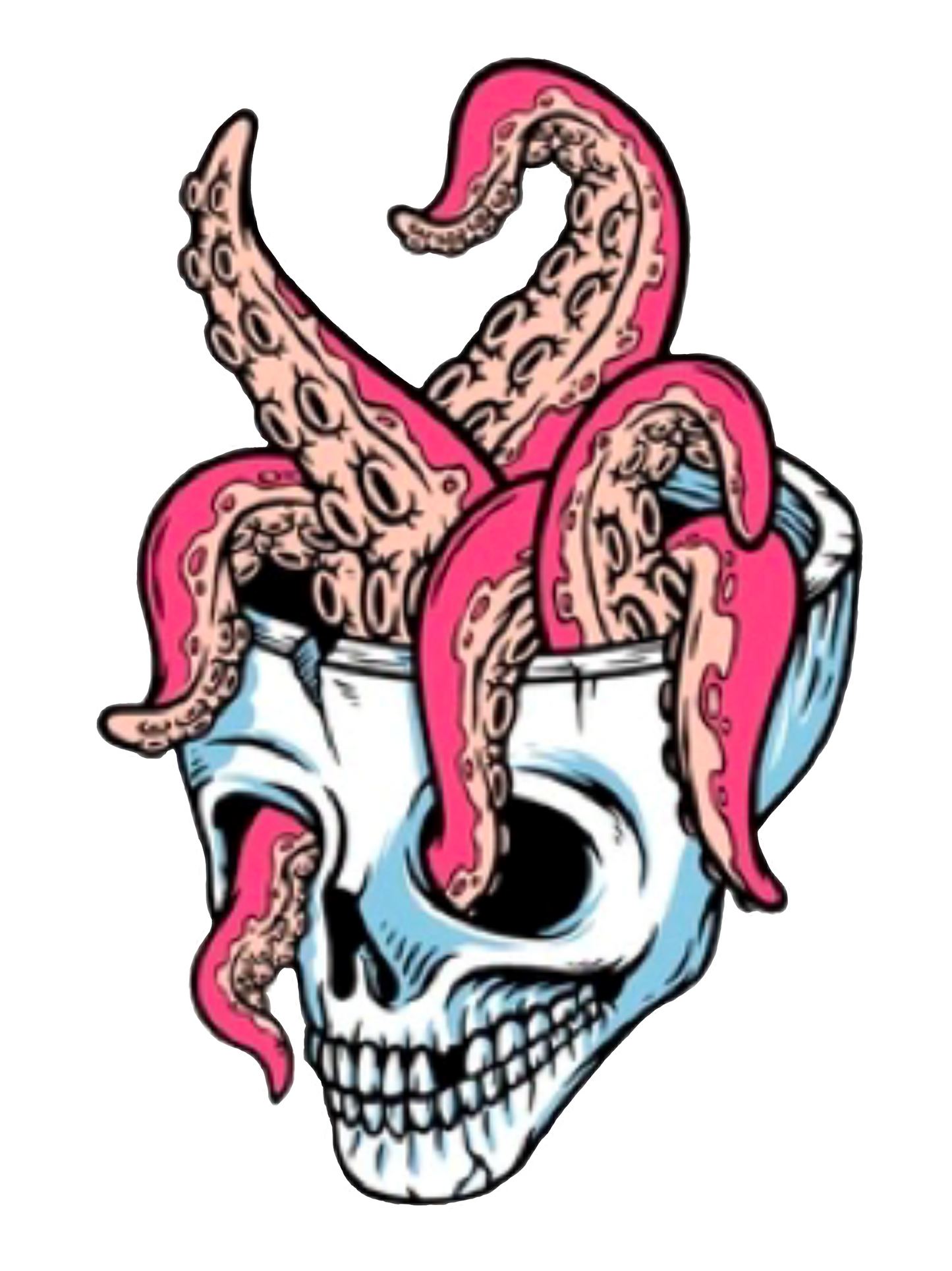 SKL-002 - Skull Sticker