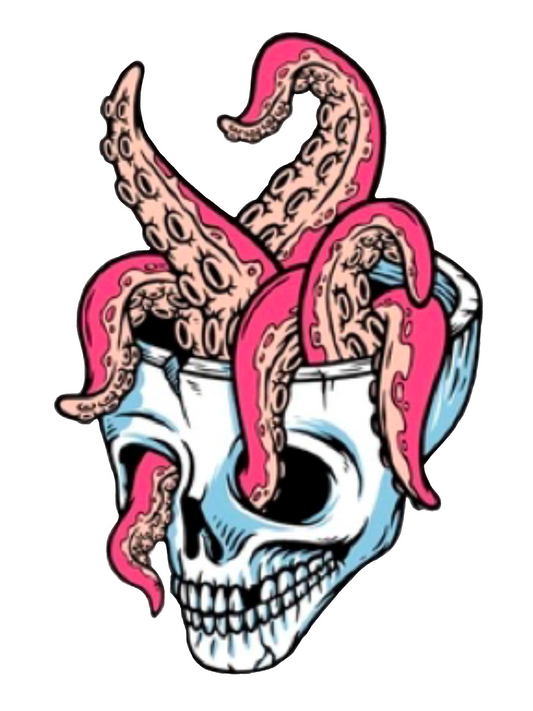 SKL-002 - Skull Sticker