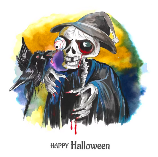 HAL-007 - Halloween Sticker