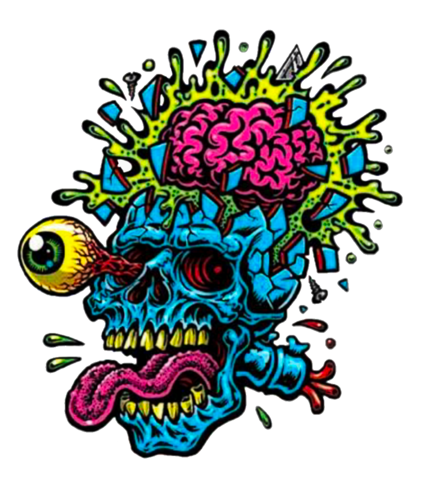 SKL-011 - Skull Sticker