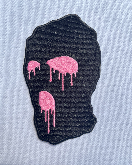 PAT-035-Ski Mask (Pink Drip)