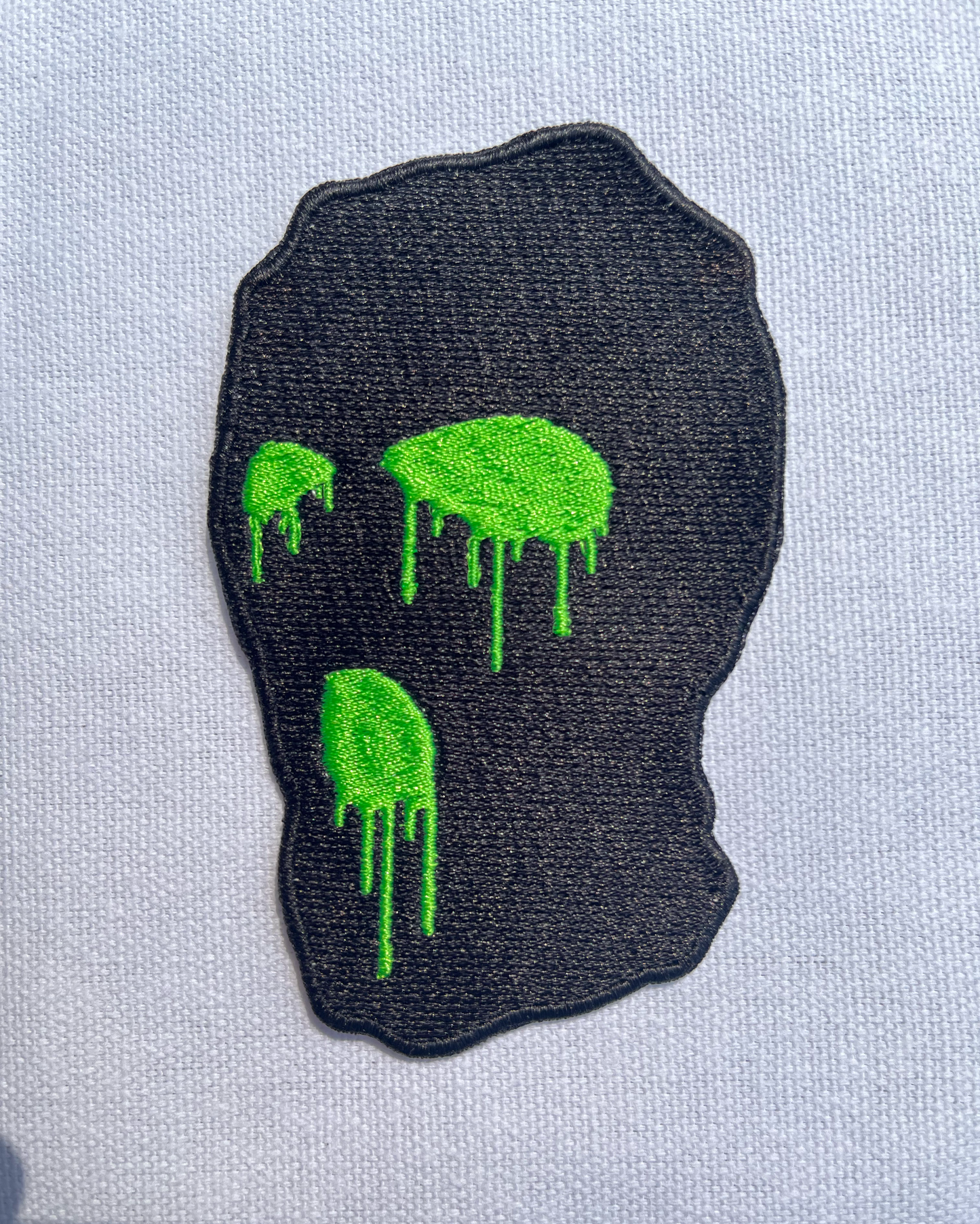 PAT-036-Ski Mask (Green Drip)